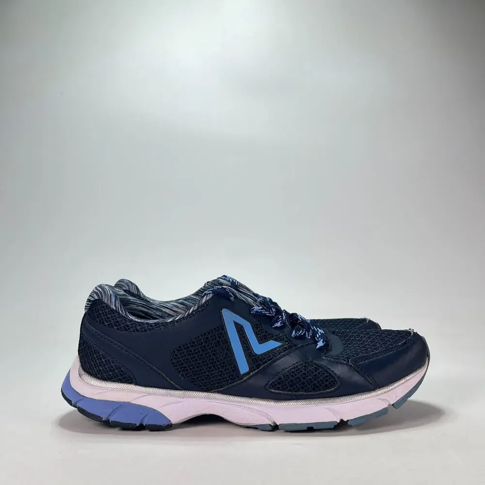 Vionic Satima Active Blue Navy Lace Up Sneakers 335SATIMA/9154 Women's Size 8